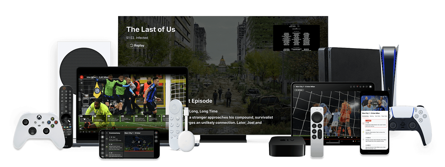 DIVA is available on a long list of different device types